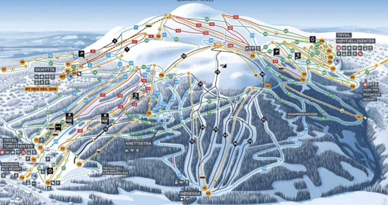 Familieskitur til Trysil